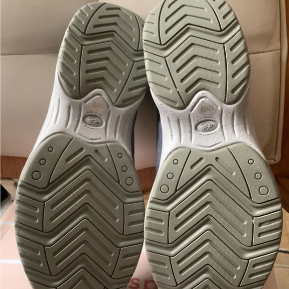 New in Box Easy Spirits 10 WW Light Blue SparkleTravelTime Style 430 Clogs Mules - Picture 6 of 16